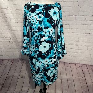 Michael Kors Women's Floral Midi Dress